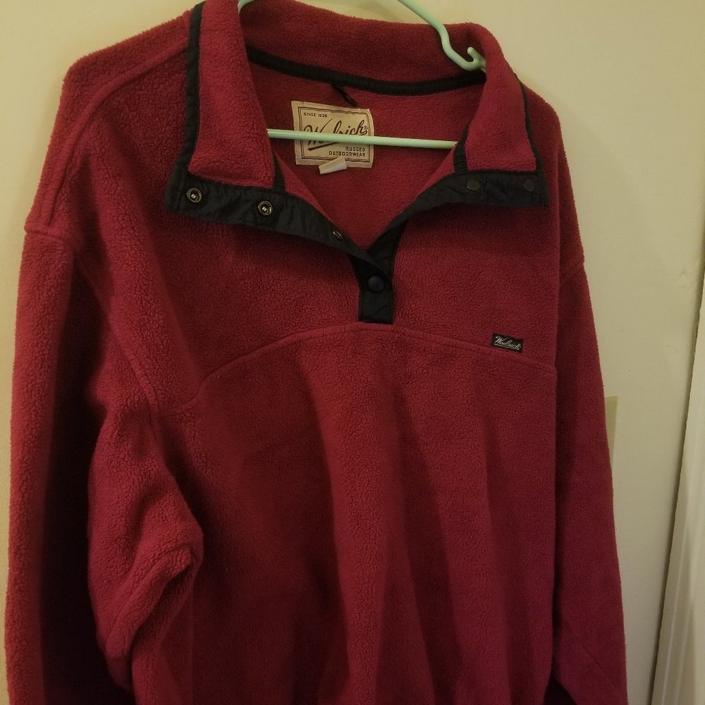 Vintage 90s Woolrich fleece